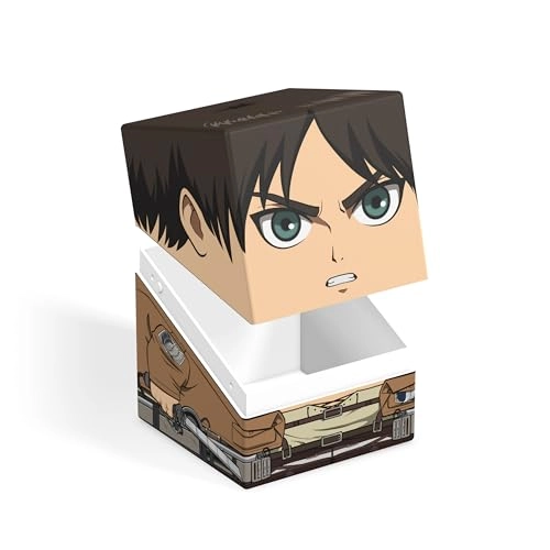 Squaroe - Eren - Attack on Titan - Holds up to 100 playing cards (9.86 cm) (SQR100154)