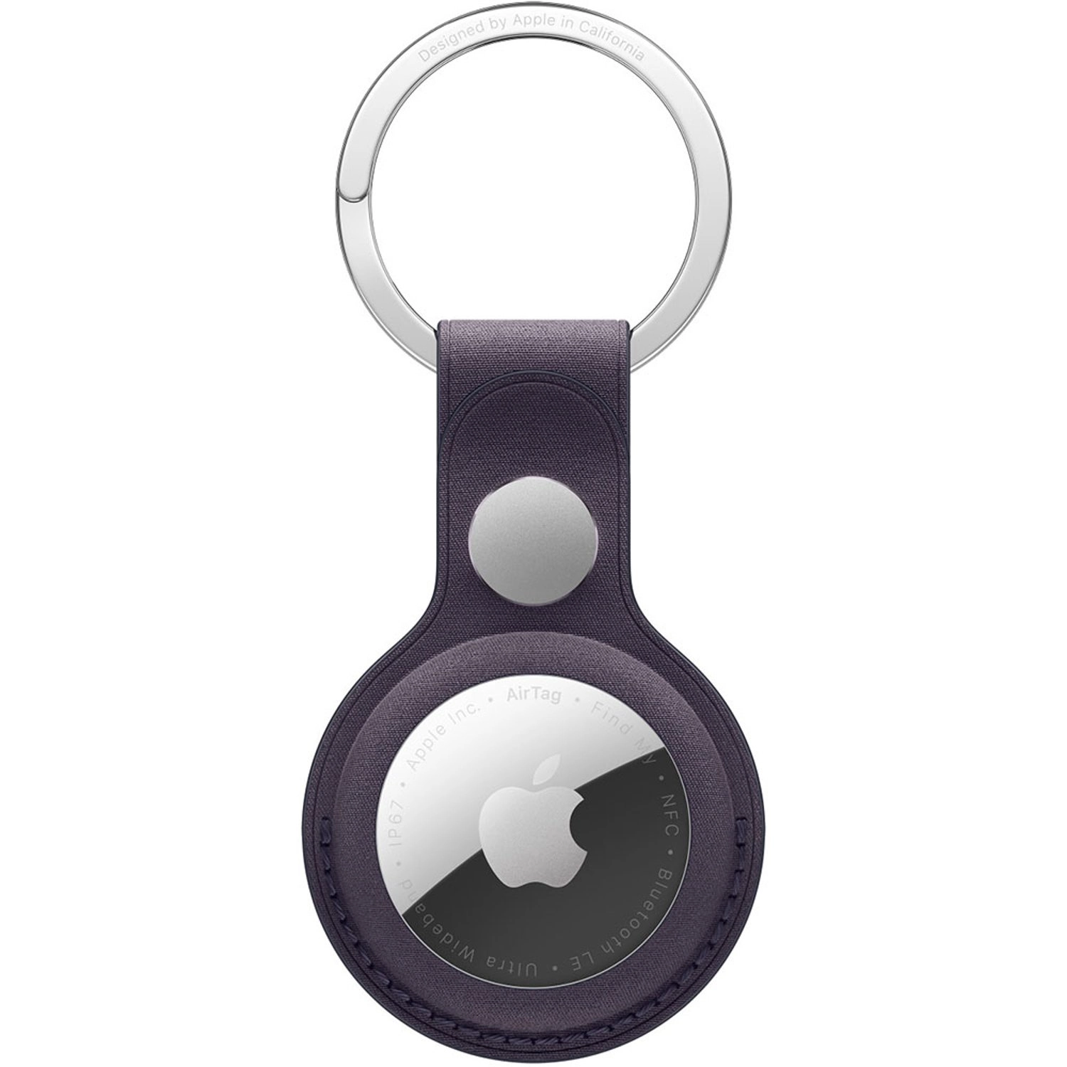 Apple AirTag FineWoven Key Ring - Purple