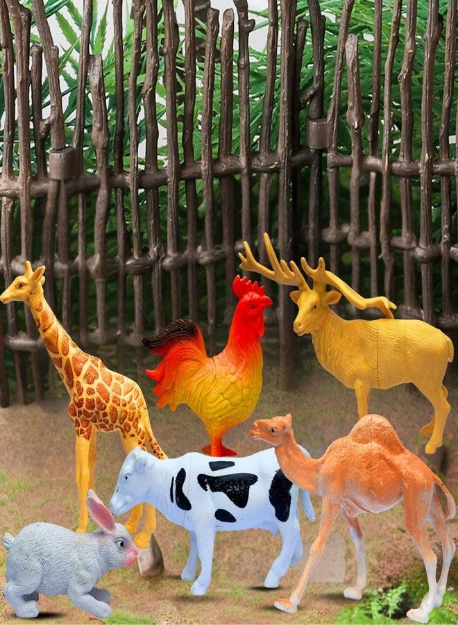 Big Size Realistic Farm Animal Action Figures - 3+ 12PCS