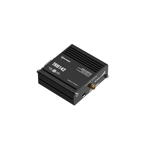 TRB142 - 4G (LTE) Cat 1 3G 2G 10 Mbps 42 Mbps 236.8 kbps