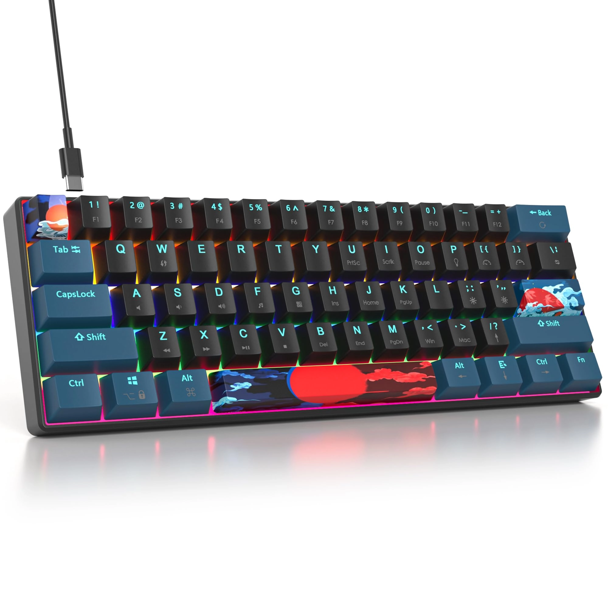 65% Mechanical Gaming Keyboard - Wired