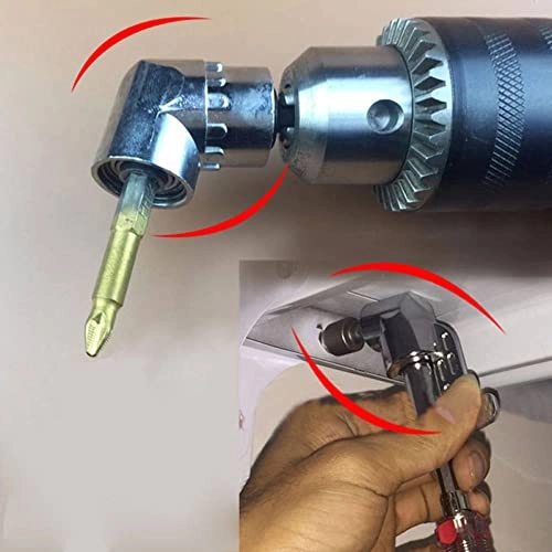 Right Angle Screwdriver - 105 Degree 1/4 Hex Shank Hex Screwdriver Set