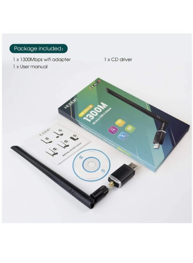 USB Wi-Fi Adapter - Dual Band USB 3.0 Wireless