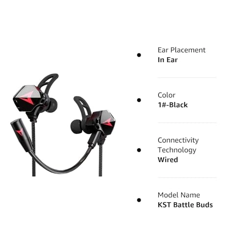 KST Battle Buds Wired Headset