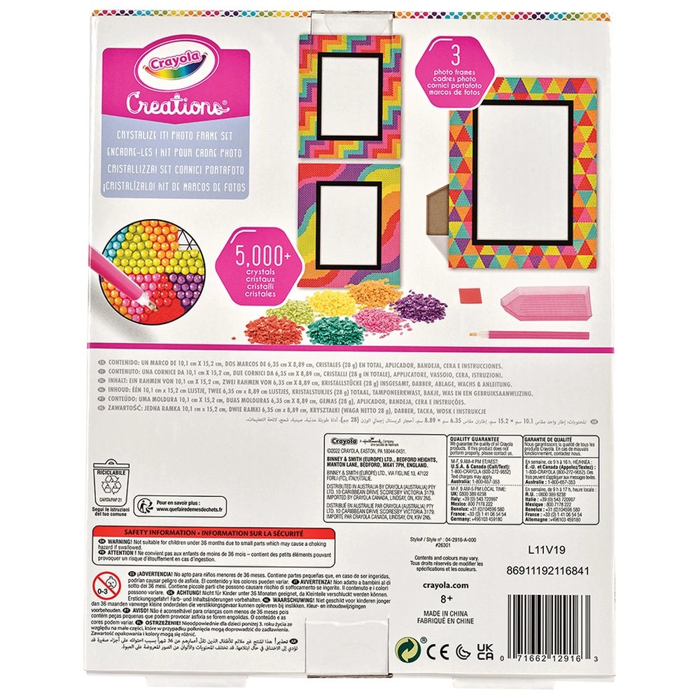 Creations Crystalize It Set - over 12,000 pieces applicator, wax, tray and instructions