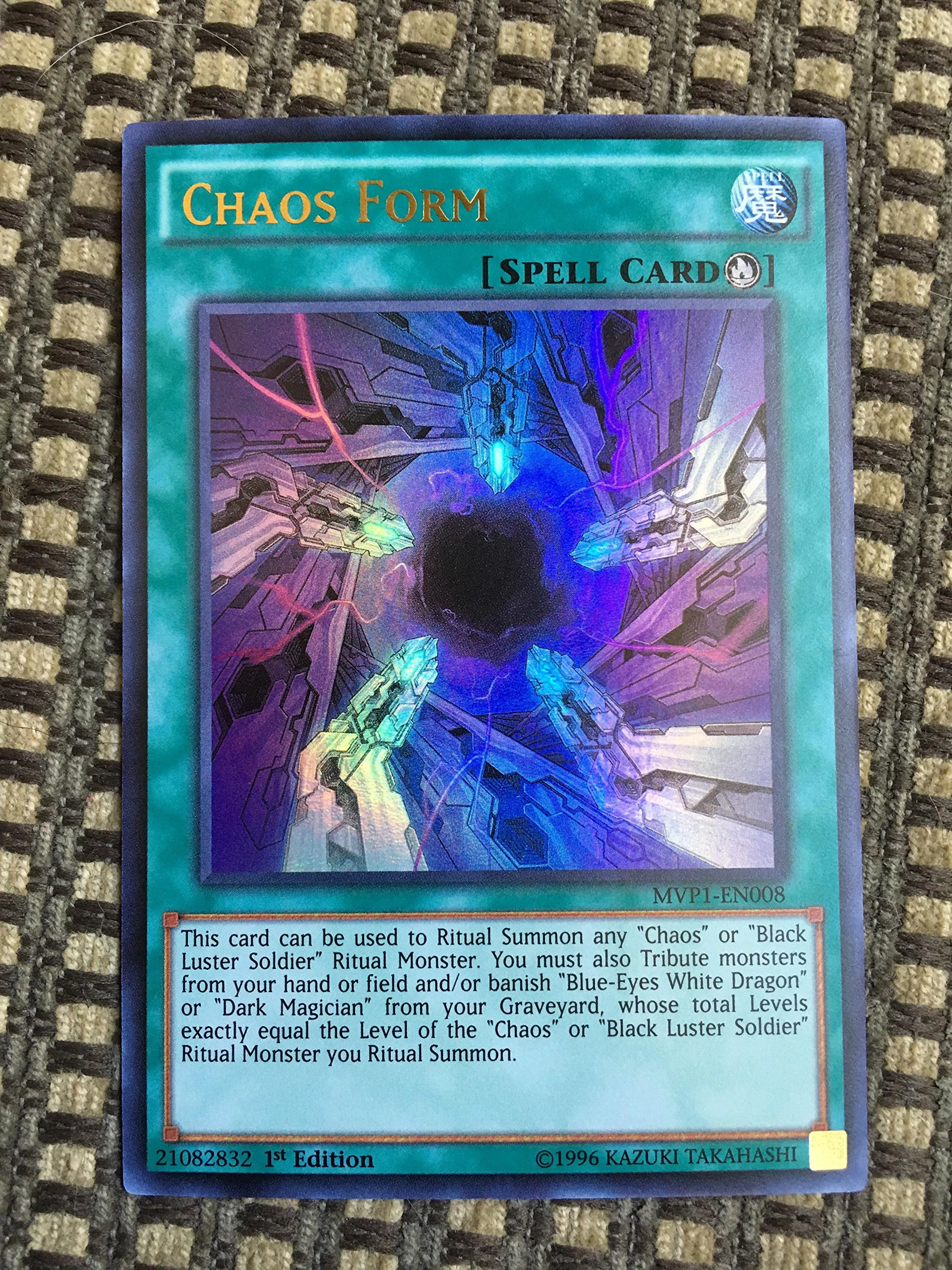 Konami YU-GI-OH! Chaos Form MVP1-EN008
