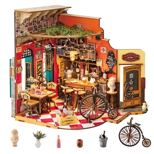 DIY Miniature Dollhouse Kit - Halloween/Christmas 1:20