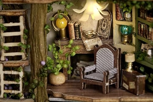 DIY Miniature Dollhouse Kit - Happy Manor 1:100