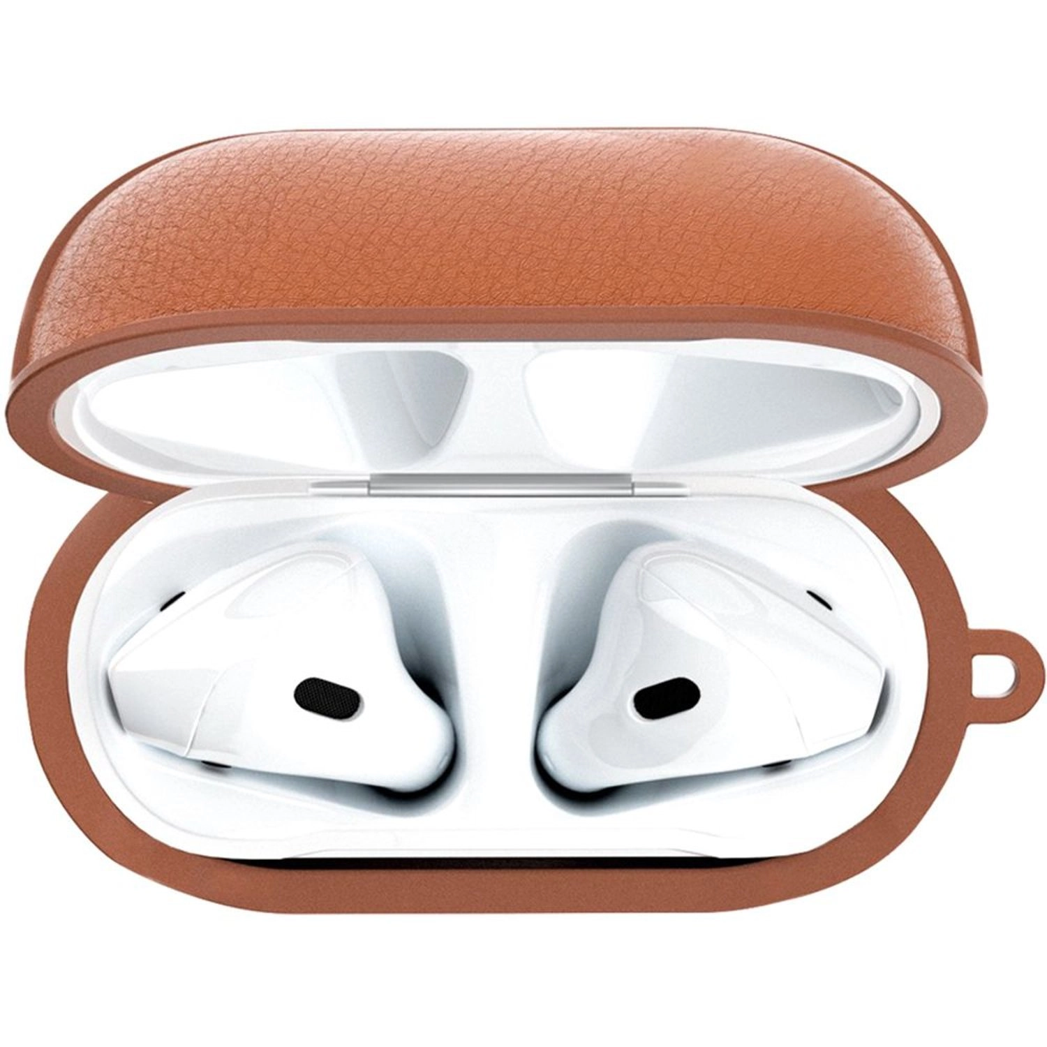 Calfskin Genuine Leather Case - Geniune Calfskin Leather for Apple Airpods 1, Apple Airpods 2