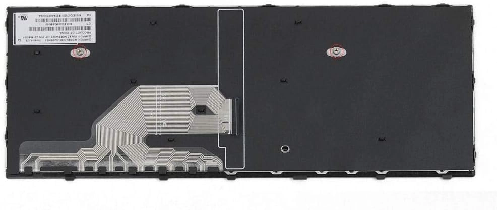 Laptop Keyboard with Frame - Black US English