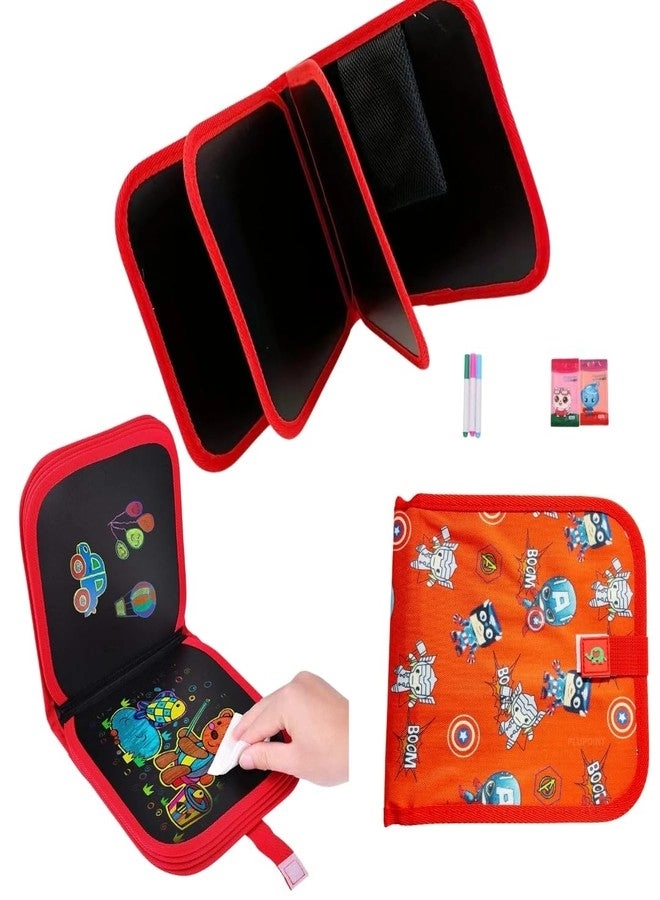 PLUSPOINT Erasable Doodle Book - 3+ years