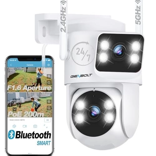 GENBOLT PTZ WiFi Security Camera 1080p