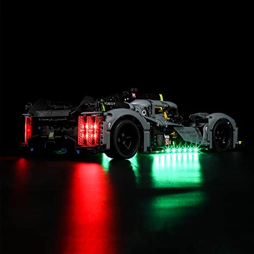 Peugeot 9X8 24H Le Mans Hybrid Hypercar (42156) - LED Light Set Compatible with 42156 Model