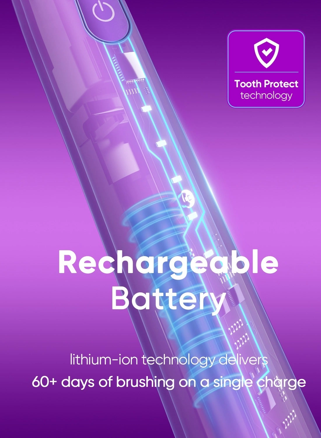 DY156 - Rechargeable Sonic 3 Brush Heads