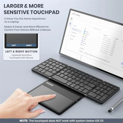 Foldable Bluetooth Keyboard