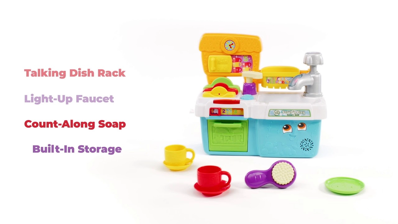 Scrub & Play Smart Sink - Suitable for 2 years & above
