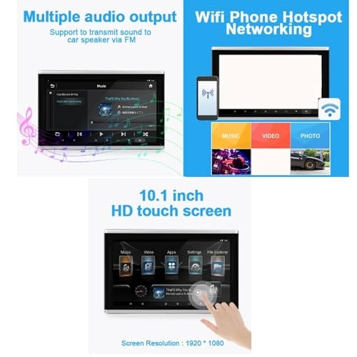 Car Headrest TV - 9 Inches