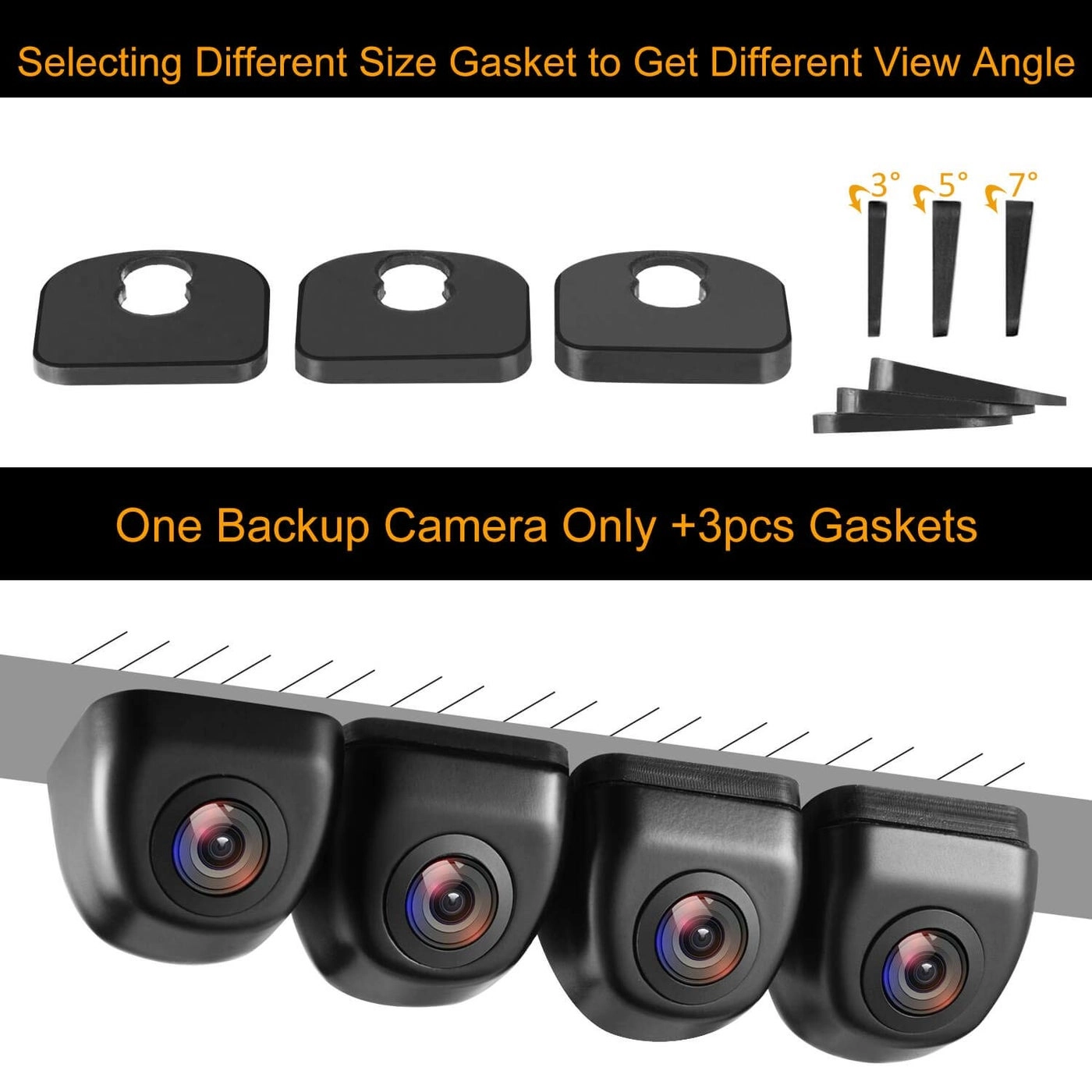 Backup Camera - Night vision CVBS AHD TVI 720P