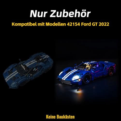 LED Light Set - 42154 Ford GT Standard Version blue