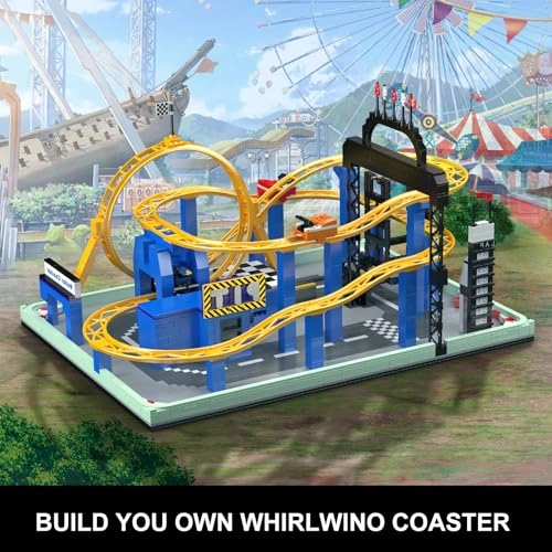 Technik MOC Electric Roller Coaster (11020) - Looping roller coaster