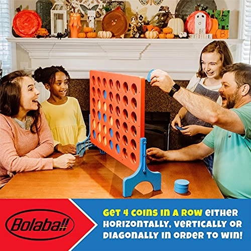 4 in a Row - 1.8 FT Jumbo Indoor & Outdoor