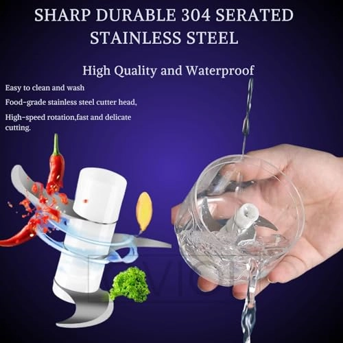 Mini Electric Chopper - 250 ML Battery Powered