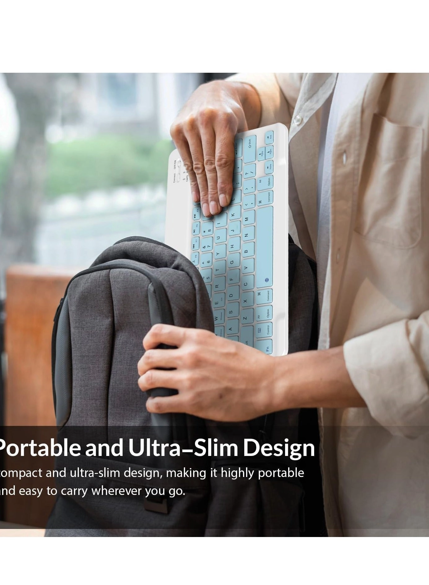 Bluetooth Keyboard and Mouse Combo