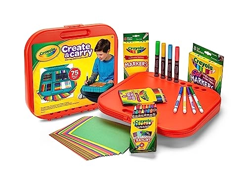 Create & Carry Case - SuperTip markers and paper