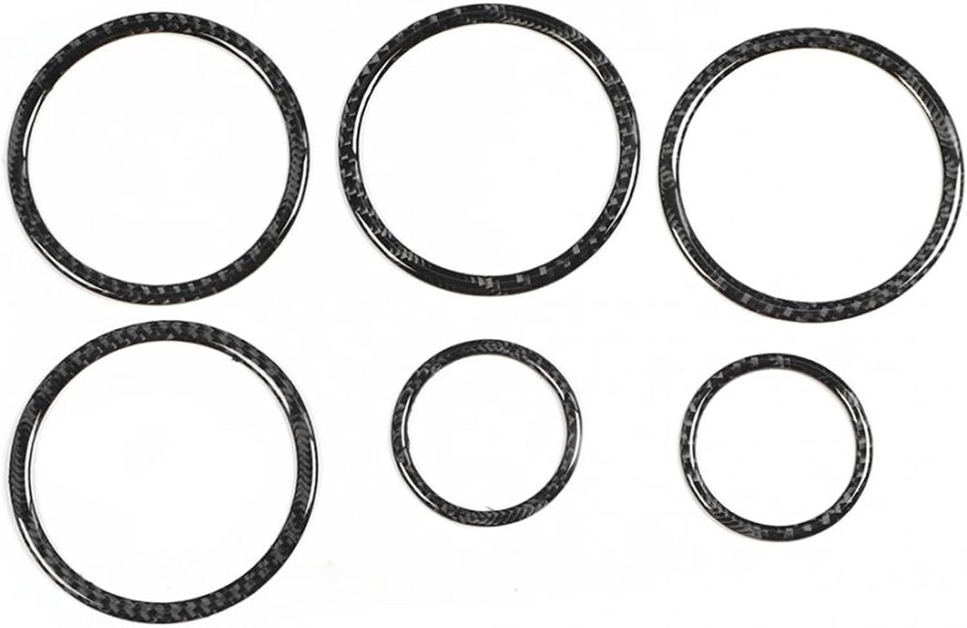 Carbon Fiber Audio Speaker Ring Cover - BMW X5 E70 X6 E71 X5 F15 X6 F16 2008-2013 2009-2014 2014-2018