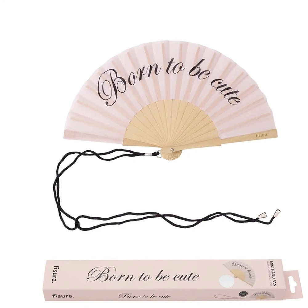 Fisura Mini Hand Fan - 34.5 x 19 cm FSC-certified sustainable wood
