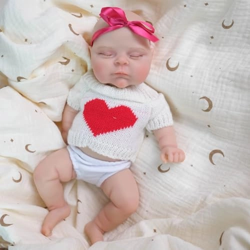 Reborn Baby Doll - 12 inch Full body silicone Ages 3+