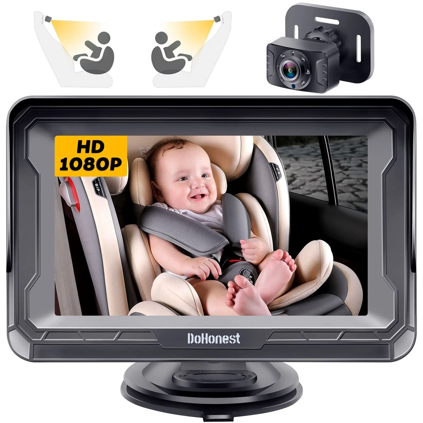 Baby Car Camera - 7-Inch