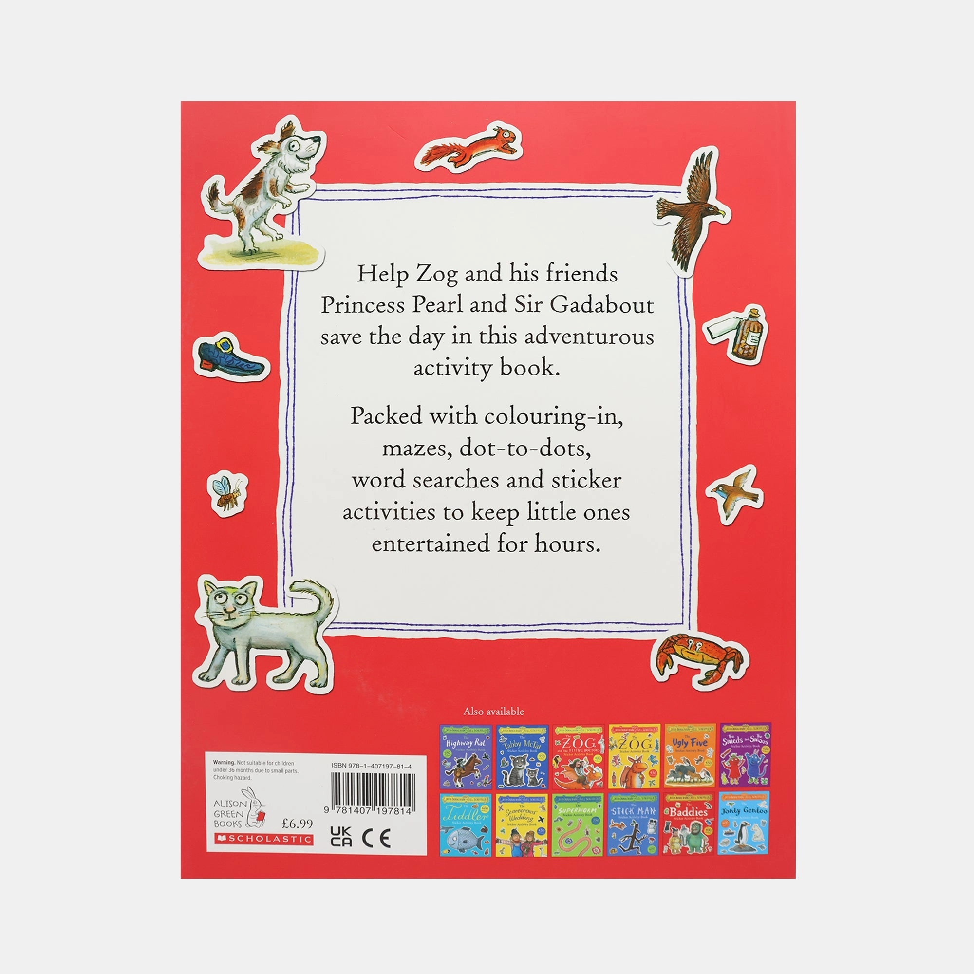 The Zog and the Flying Doctors - Sticker Activity Book