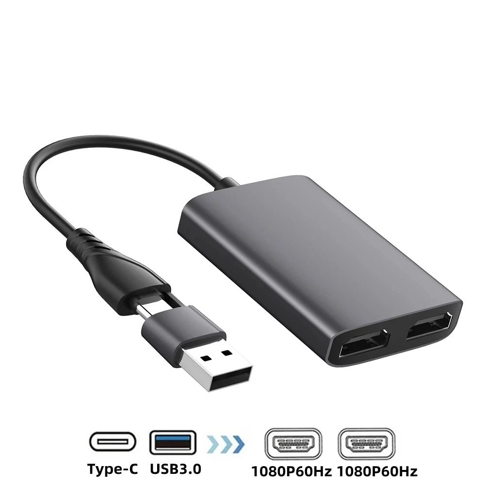 Display Adapter - USB 3.0/Type-C 1080P