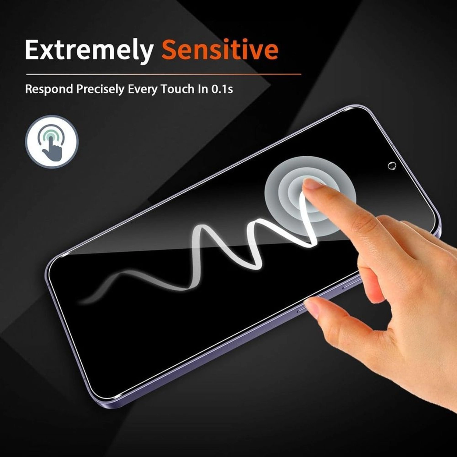 Clear Screen Protector for Samsung Galaxy S25 Plus