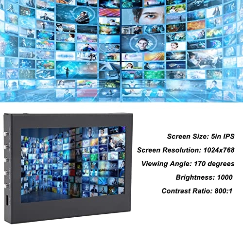 Monitor - ASHATA3xpvnfs4ie 5in 1024x768