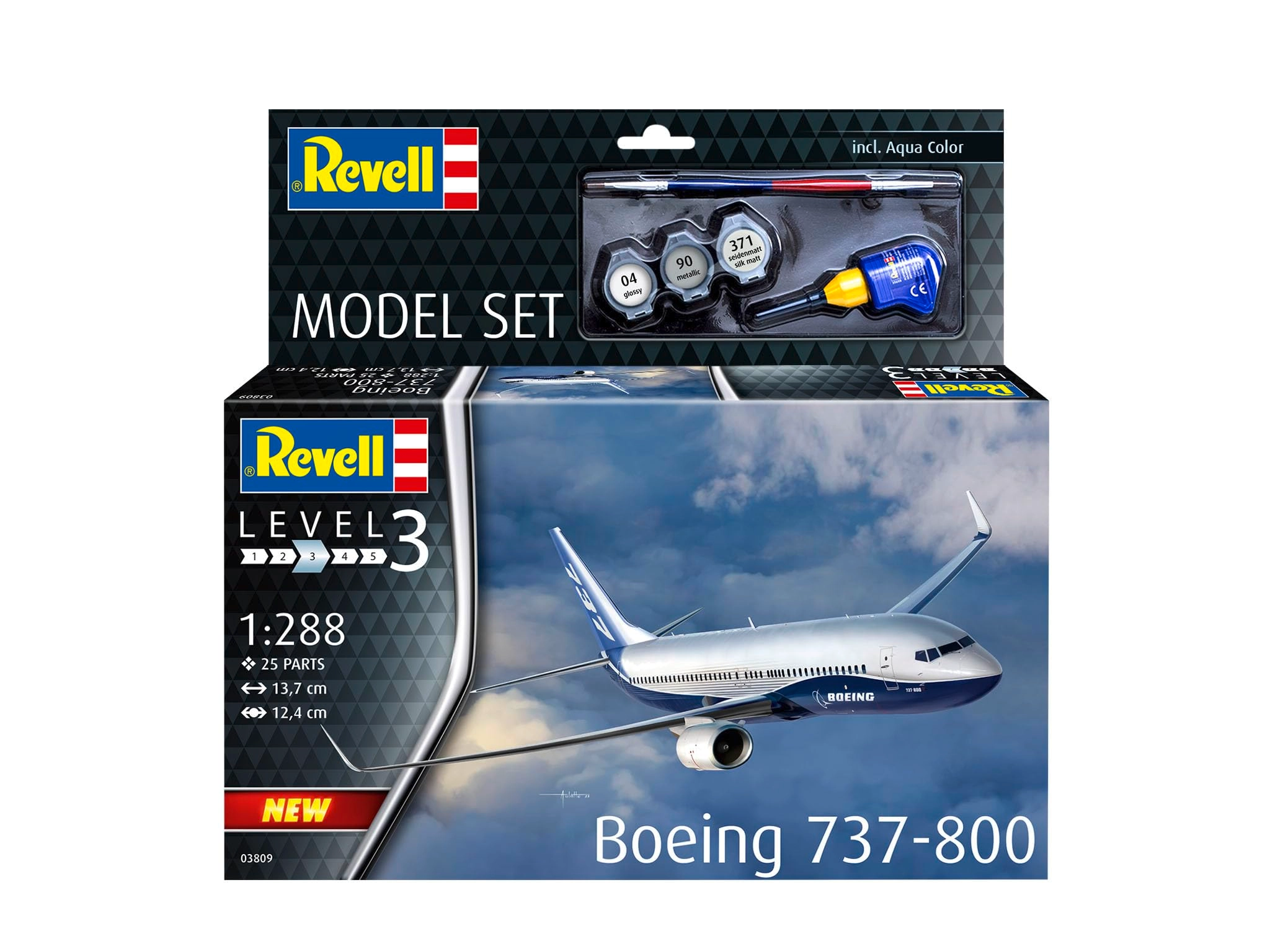 Boeing 737-800 Model Kit - 1:288