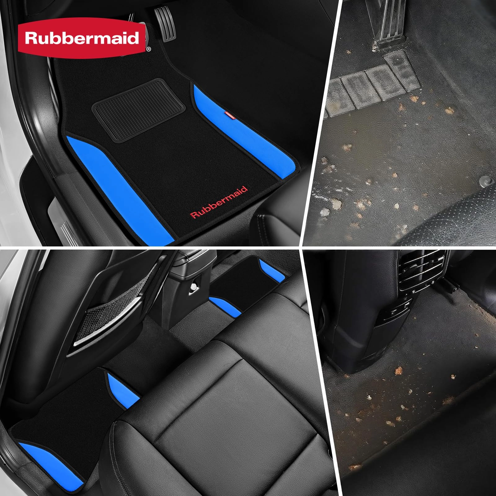 Car Mats - Blue Universal Fit