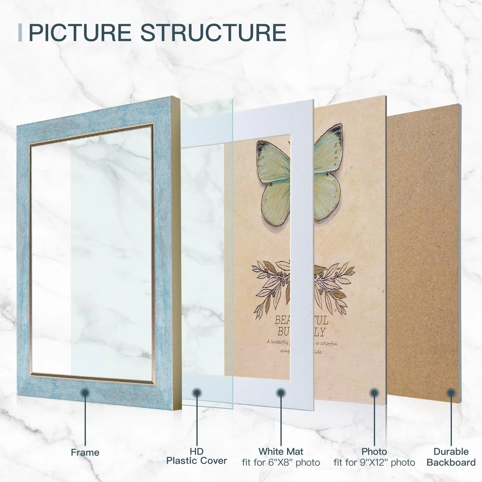 Picture Frames - 9×12 inch