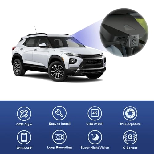 HD2-D5810 - 2160P 30FPS for Chevy Trailblazer 2021-2025