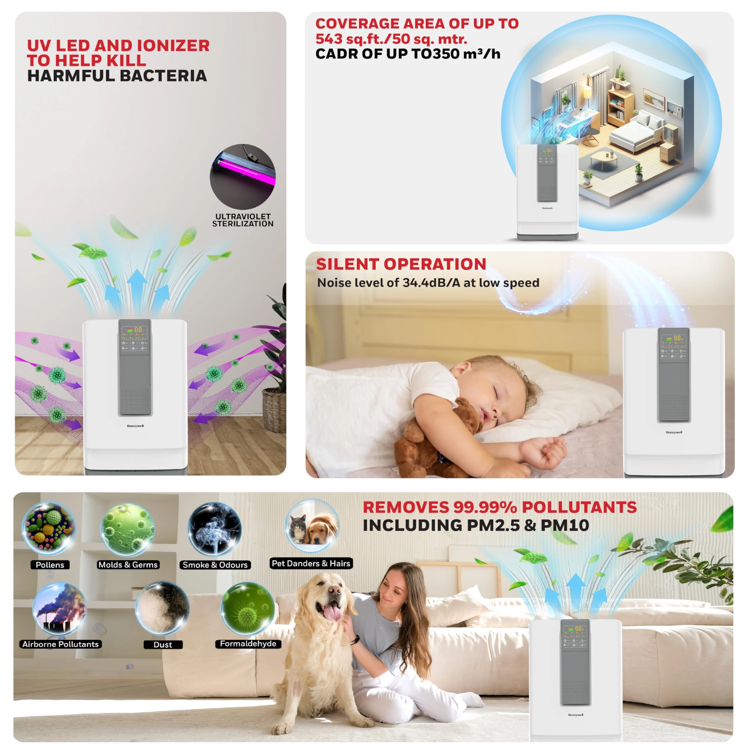 Air Touch V4 - 5 Stage Filtration 543 sq.ft
