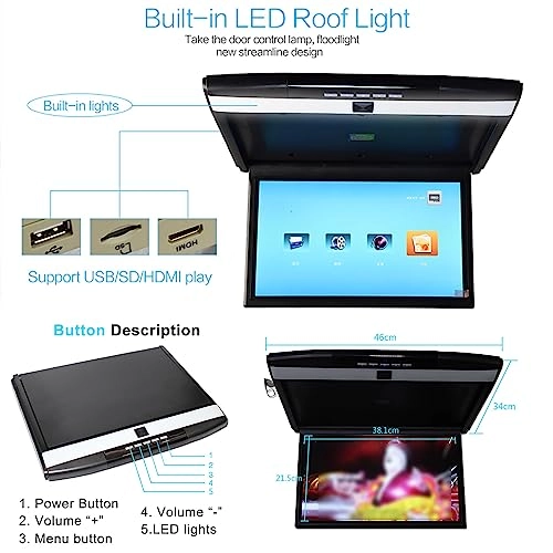 Car Video Player - 17.3 Inch