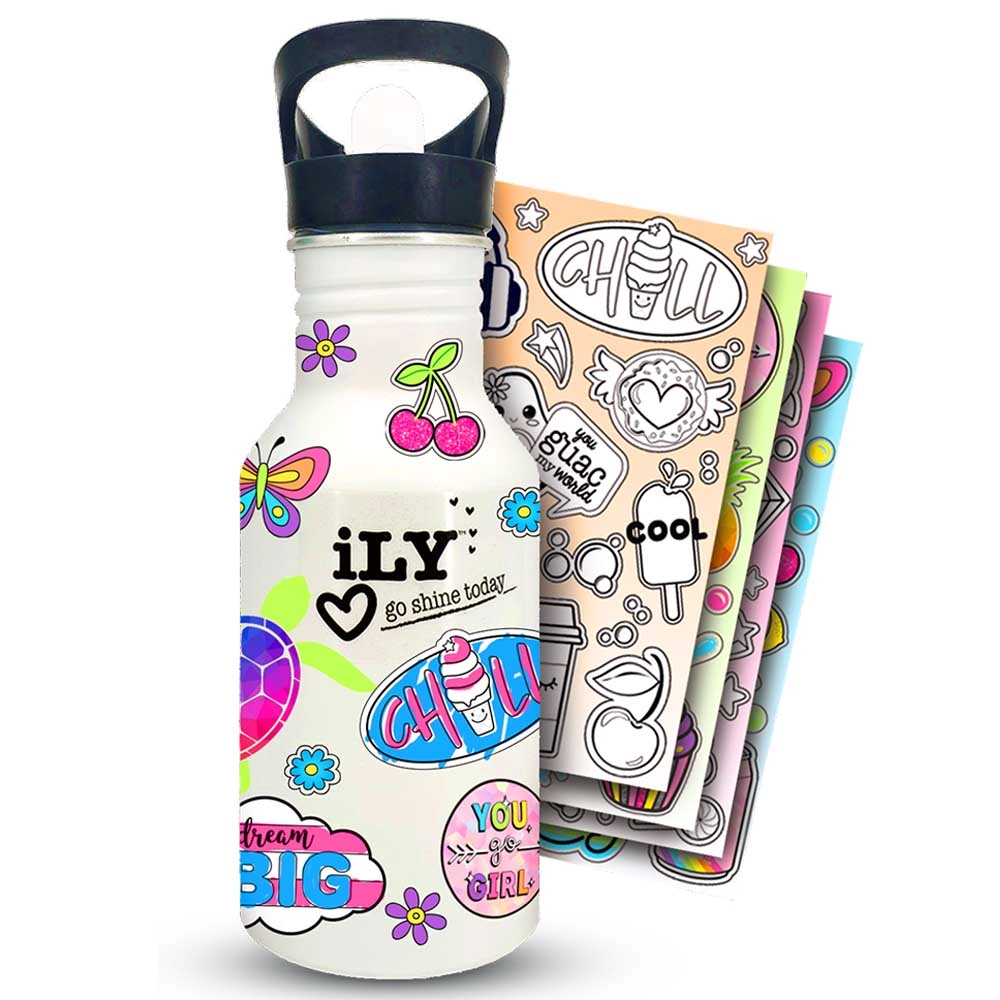 Personalized Hydro Bottle - twist on cap aluminium