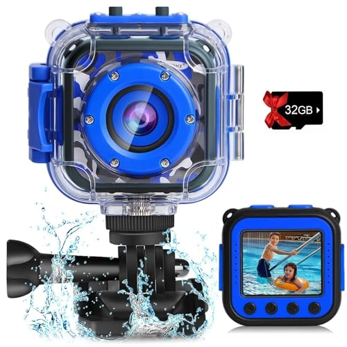 Kids Waterproof Camera 2K