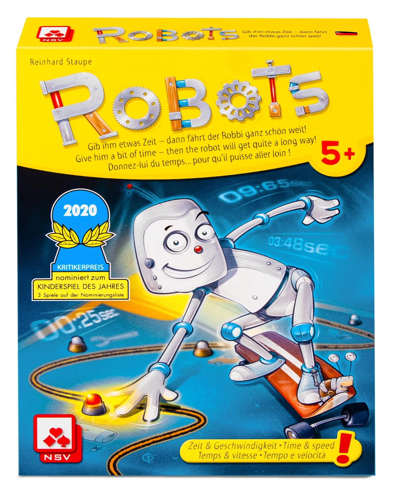 NSV Robots - International - Card Game