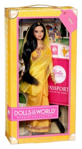 India Doll - Polyvinyl Chloride Yellow Ages 6+