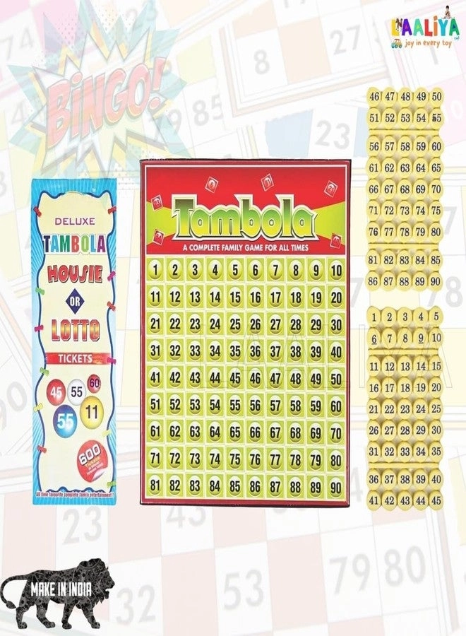 Tambola Game Set - 600 Tickets Age 5+