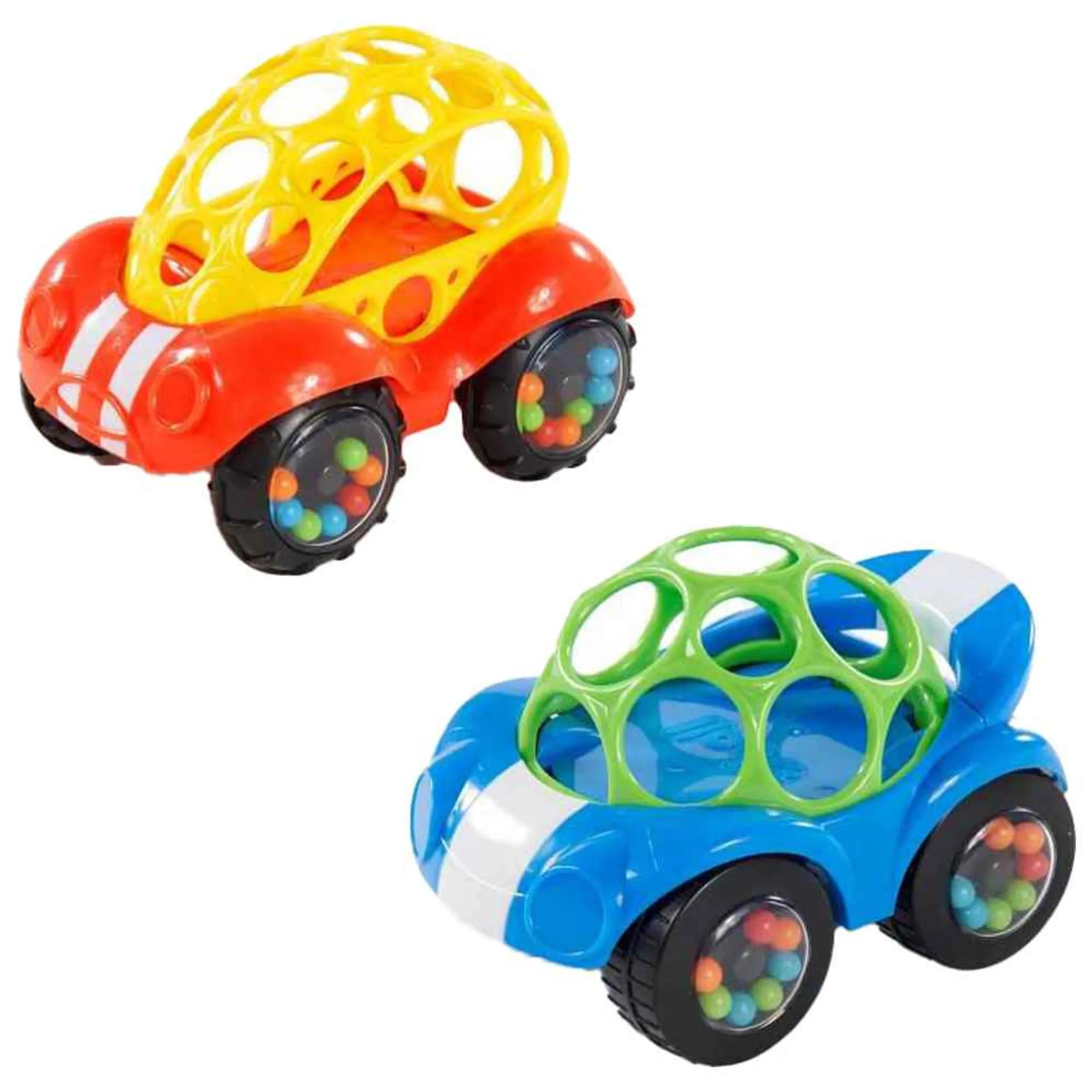 Rattle & Roll Toy - Suitable for 3 months & above Oball 1pc
