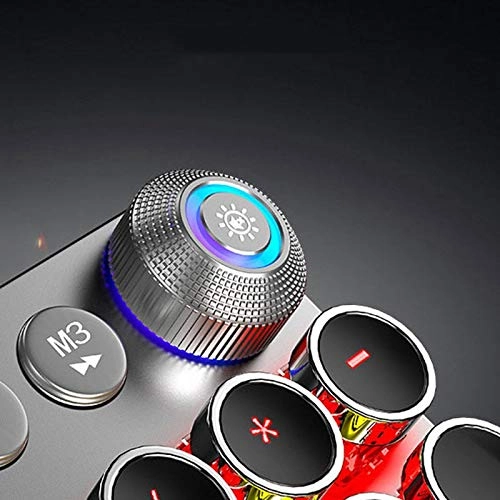 Rotating Macro Backlit Mechanical Keyboard