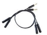 Faro Aviation Double Headset Y Adapter - for Aircraft Heavy Duty